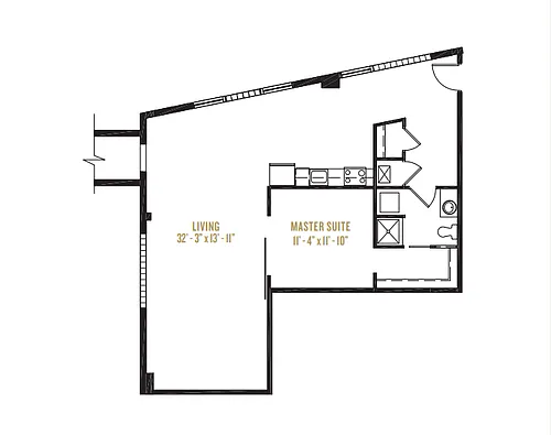 Floor plan Reform Flat