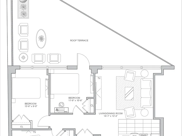 110 Greenwich St #9D — Photo 2