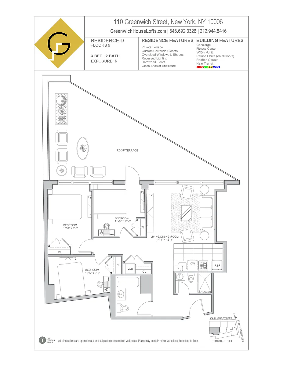 Building Photo - 110 Greenwich St #9E