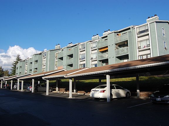 Unit comes with carport