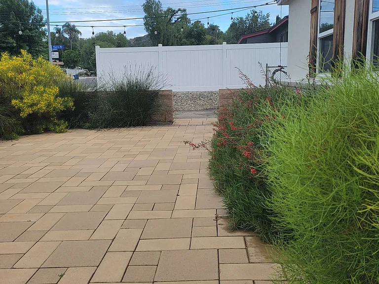 Front patio