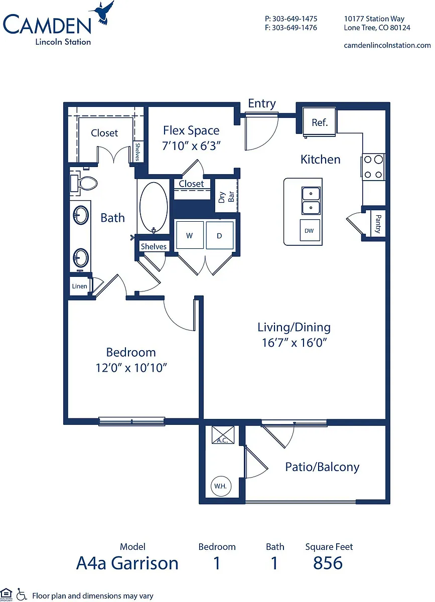 Floor plan Garrison