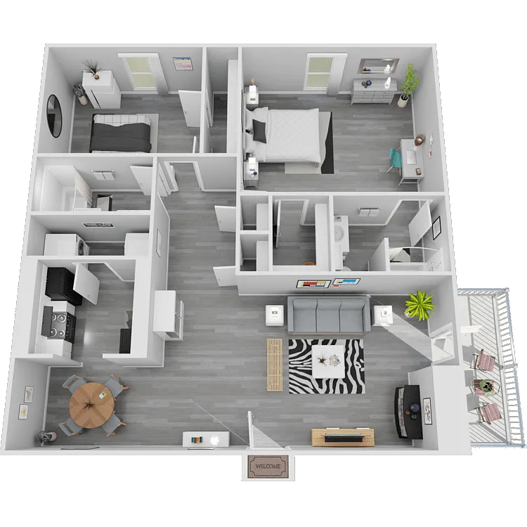 Floor plan B4