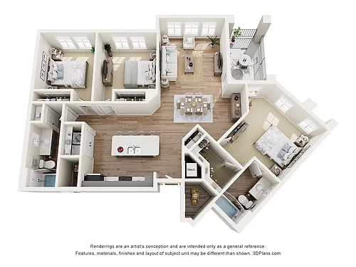 Floor plan The Miramar II