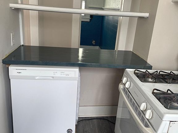 kitchen with dishwasher and gas stove