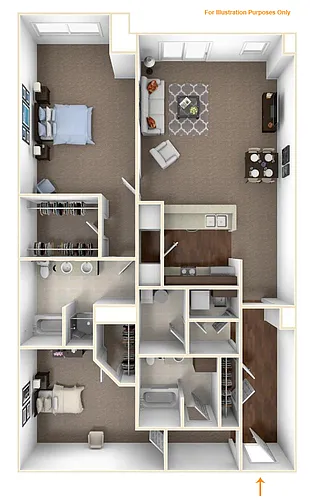 Floor plan Gainsborough 13