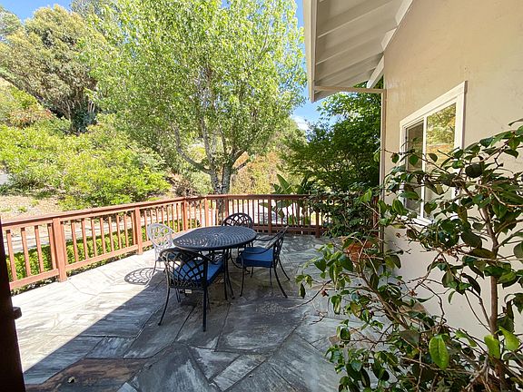 Front patio off kitchen