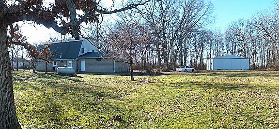 View of property from East