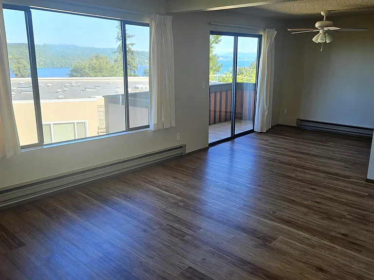 view from living room