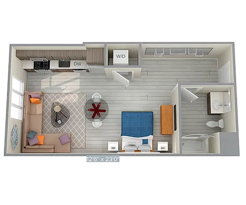 Floor plan S1-512
