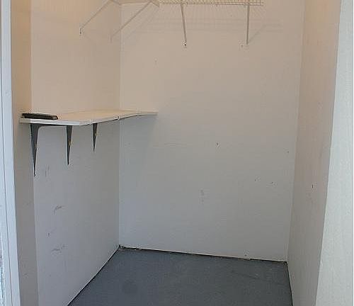 outside storage room