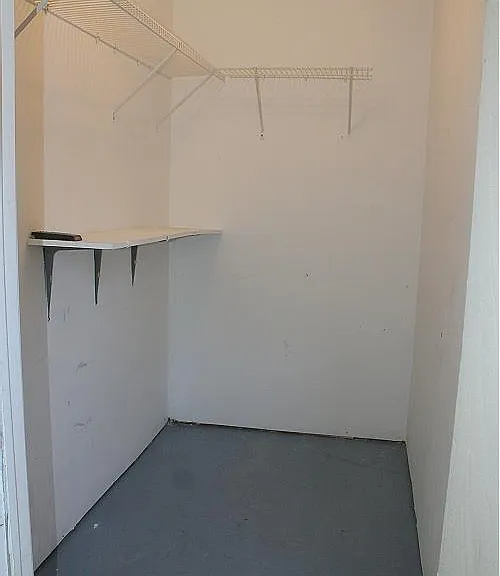 outside storage room