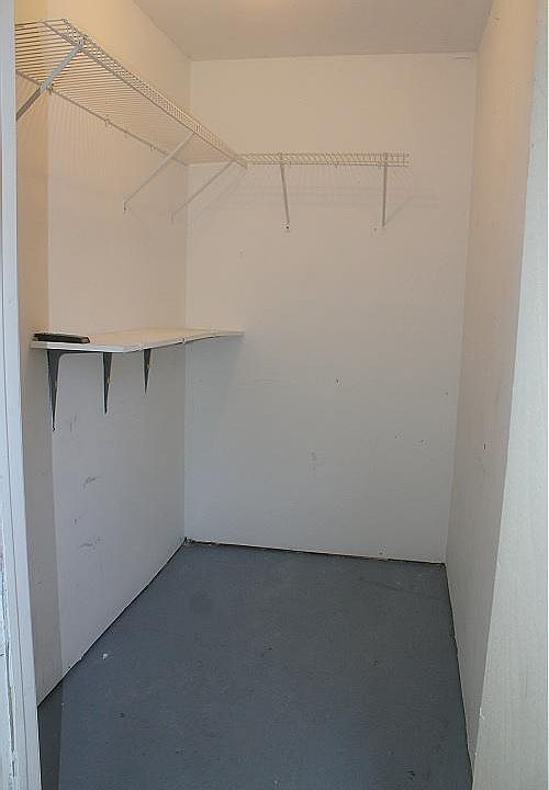 outside storage room