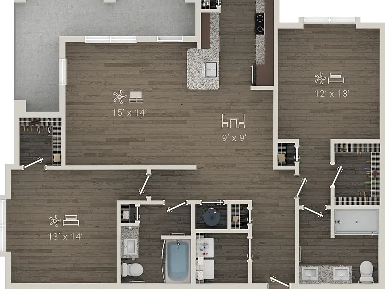 Tropia Luxury Apartments — Photo 105
