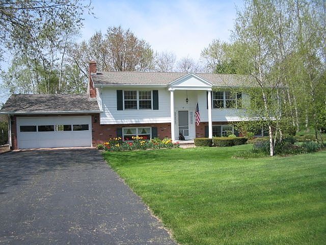 Front view from E