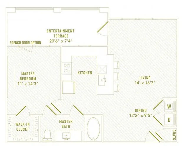 Floor plan A2