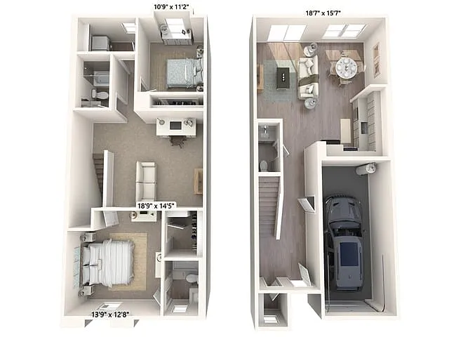 Floor plan TH-B3L