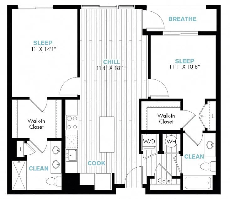 Floor plan B11