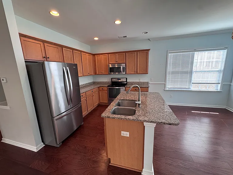 Downstairs kitchen.