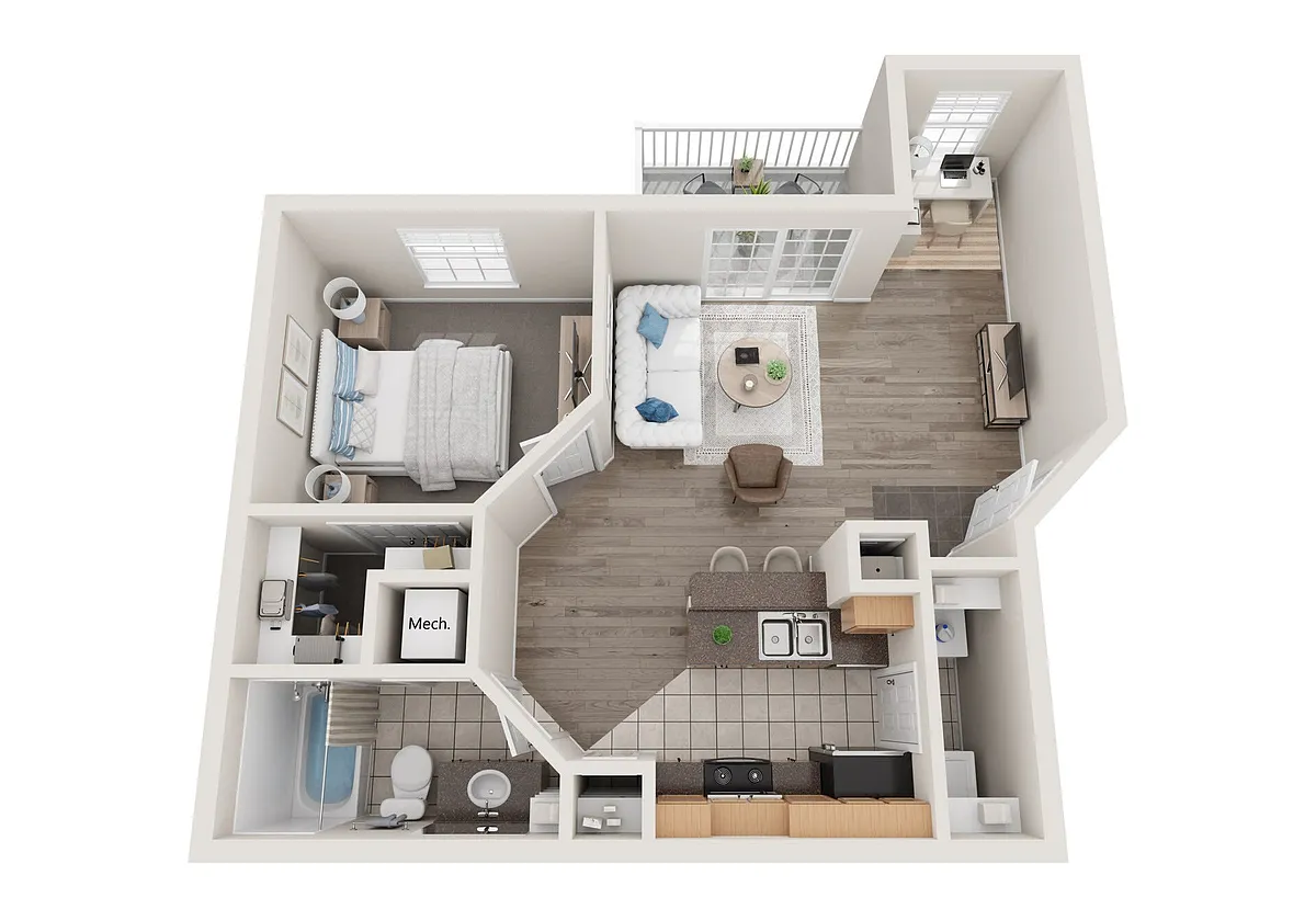 Floor plan Aspen With Office