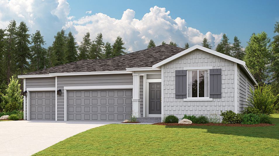 Hamilton 3Car Plan, Corbin Meadows, Post Falls, ID 83854 Zillow