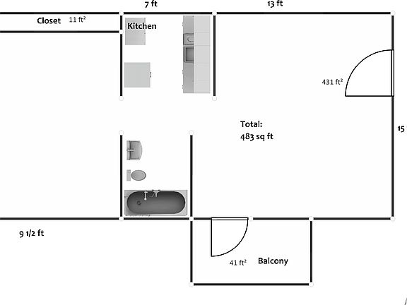 5th image of 3245 Bishop St APT 9