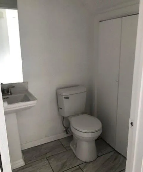 Half bath down stairs