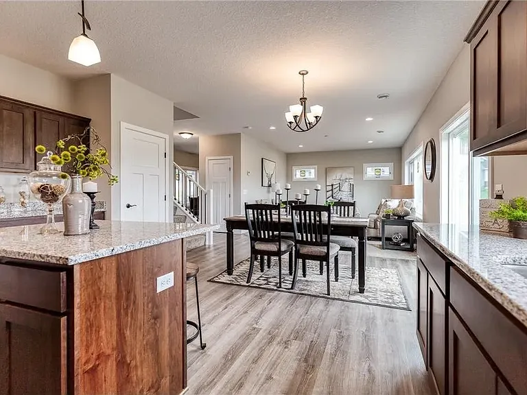 Kitchen To Living Room View.