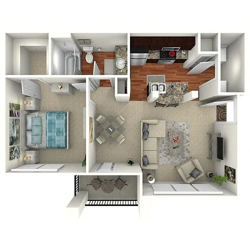 Floor plan Alamo
