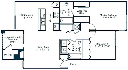 Floor plan B3