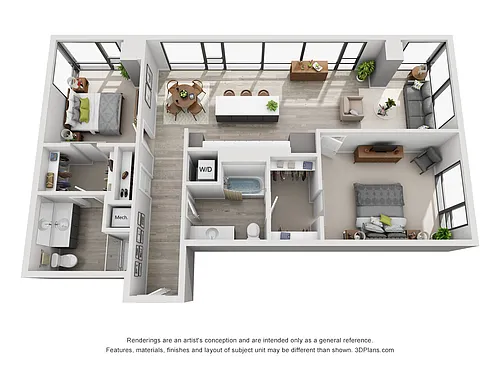 Floor plan B14N