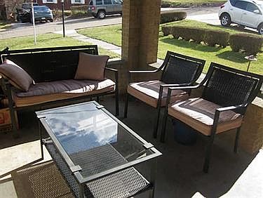 Large covered front porch