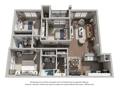 Floor plan C1