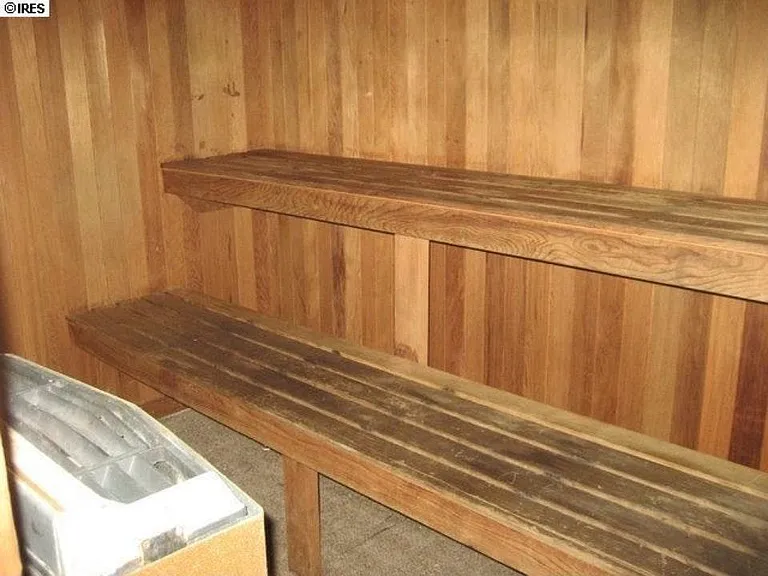 Sauna in club house