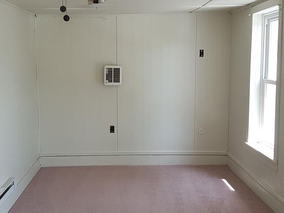 Living room facing back wall