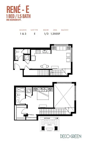 Floor plan Rene E