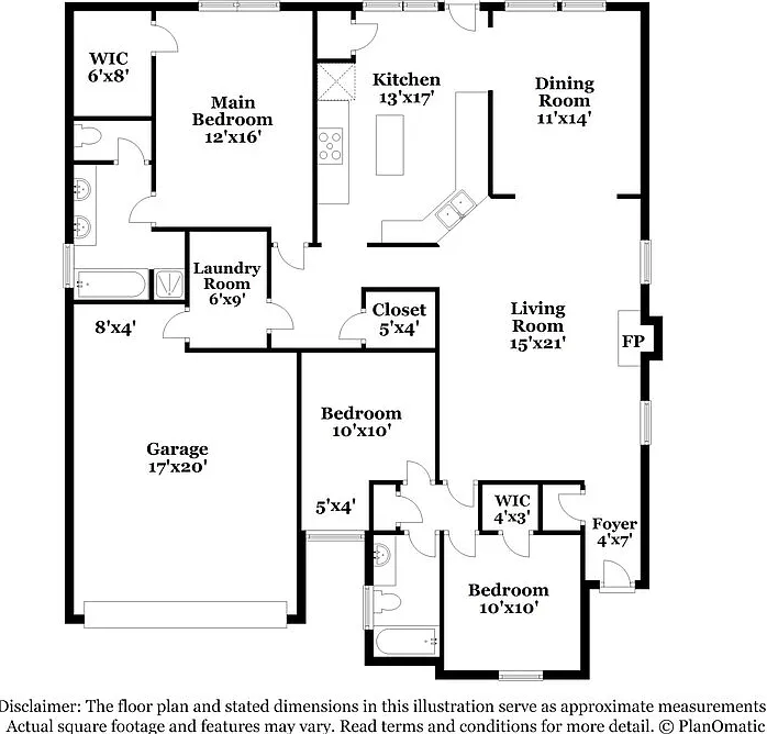 3 bed, 2.0 bath, 1630 sqft, $2,360 — Photo 2