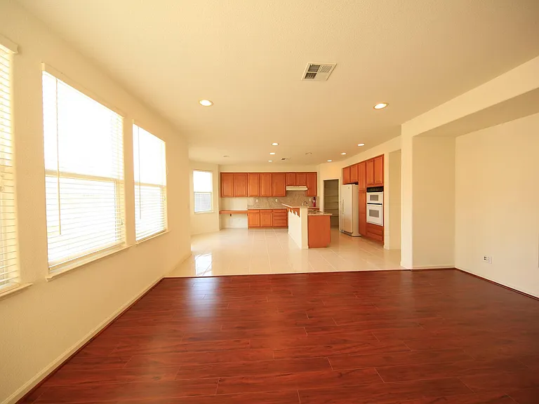 Kitchen and Family Room
