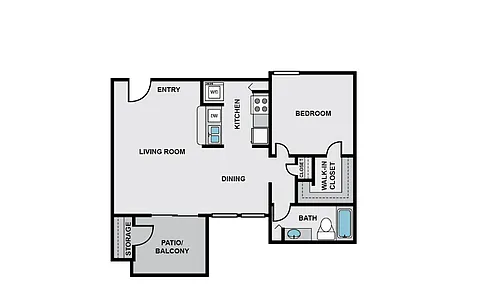 Floor plan 11B