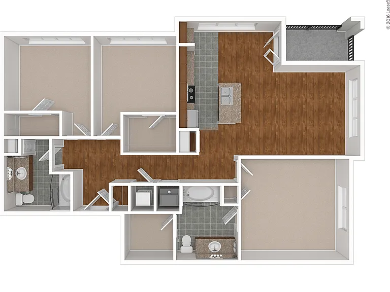 Grand floor plan M Station