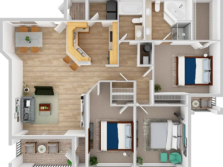 Dartmouth | 3BD, 2BA | 1408SF Dartmouth | 3BD, 2BA | 1408SF