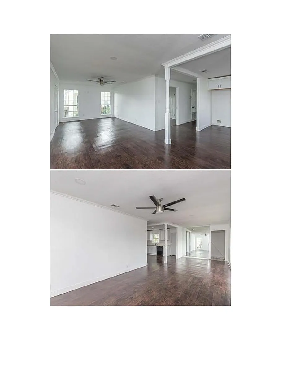 LIVING & DINING RM - 4201 Clinton Dr