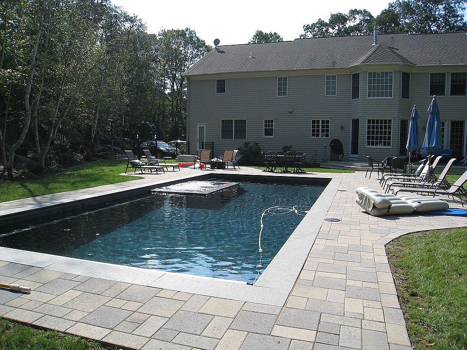 Pool is now open and has a retractable summer cover