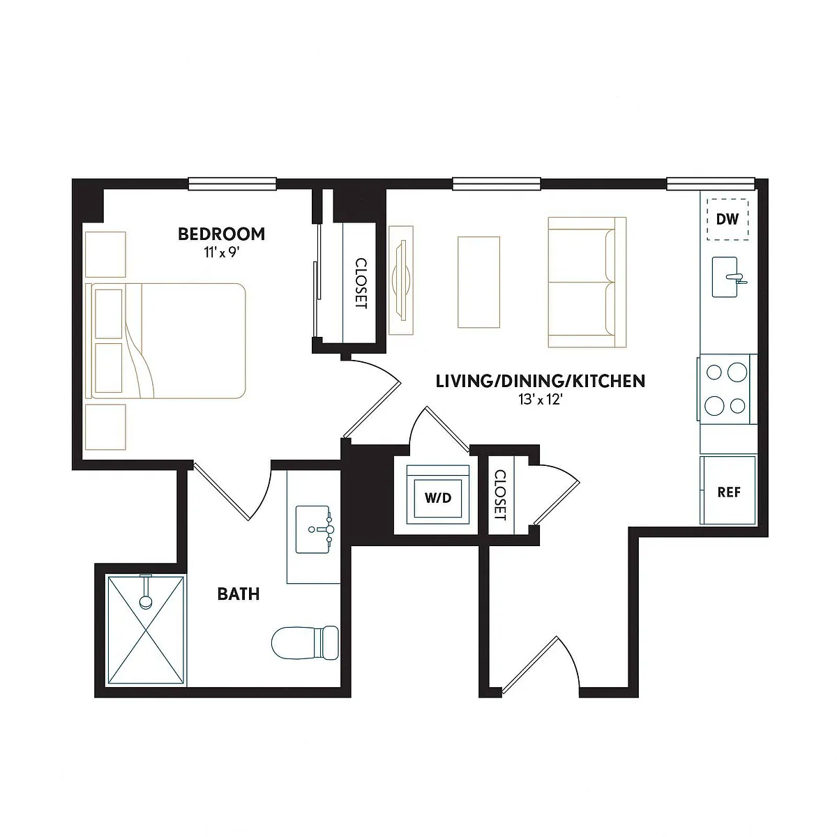 Floor plan A19H