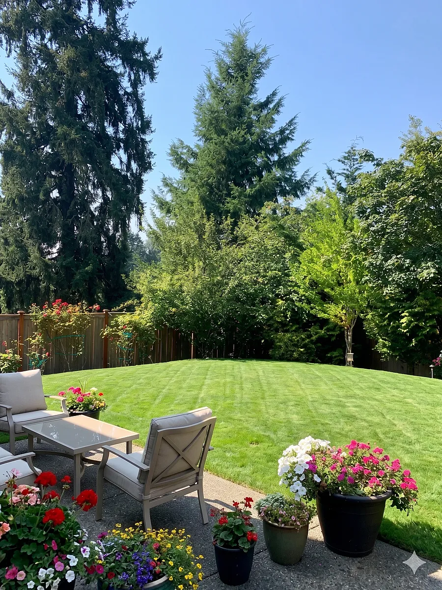 Private Backyard - 5626 NE 6th Pl