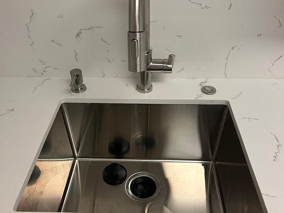 Brand New Sink, Faucet, Soap Dispenser and Garbage Disposal with Air Swtch