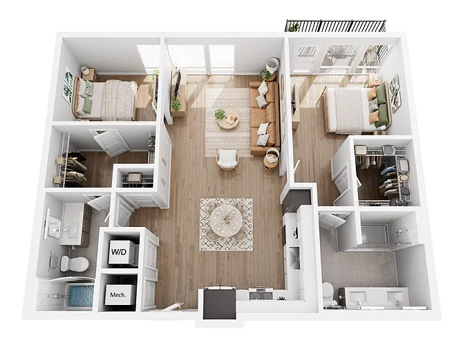Floor plan B4
