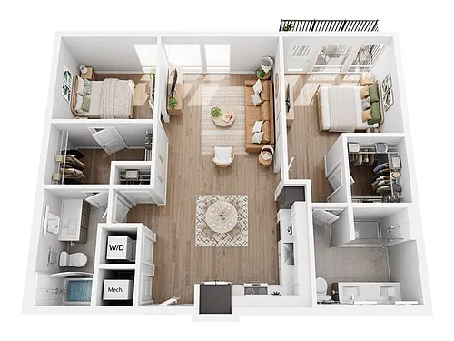 Floor plan B4
