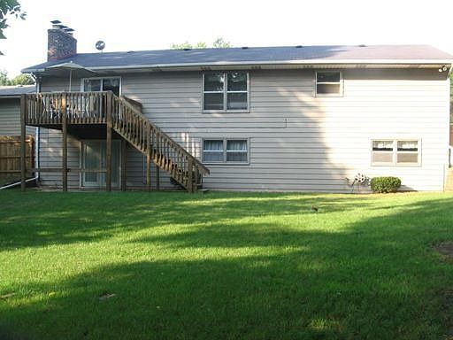 Back side of house