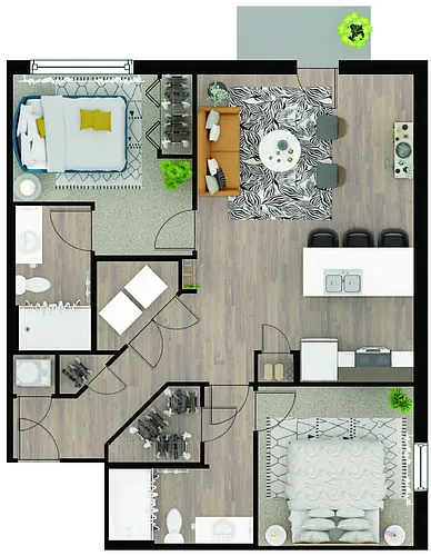 Floor plan Wabash